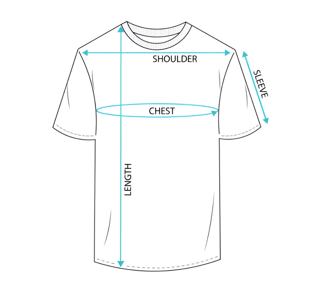 How to measure T-shirt